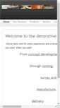 Mobile Screenshot of decraltd.co.uk